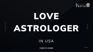 Love Astrologer in USA