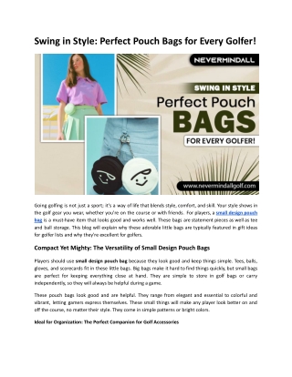 Swing in Style Perfect Pouch Bags for Every Golfer!.docx