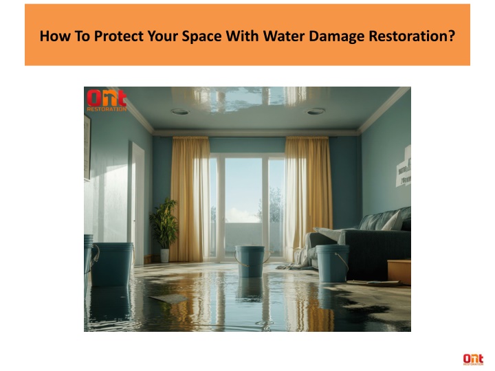 how to protect your space with water damage restoration