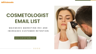 Averickmedia's Cosmetologist Email List