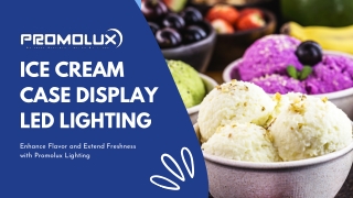 Ice Cream Case Display Led Lighting