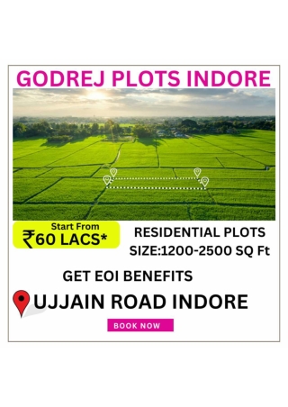 Godrej Plots Indore: Today EOI Window Open Soon