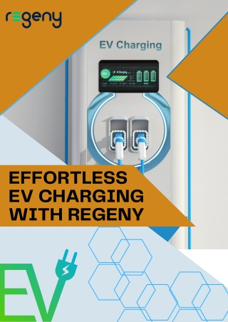 Effortless EV Charging with Regeny