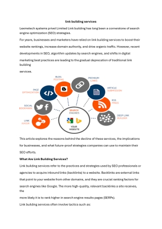 link building services