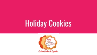 holiday cookies