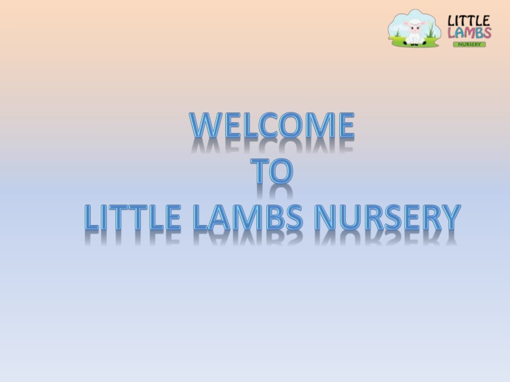 welcome to little lambs nursery