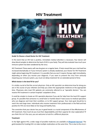 HIV Treatment