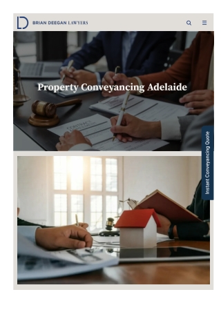 Property Conveyancing Adelaide