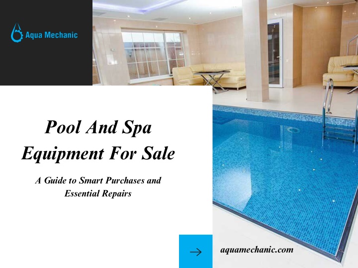 pool and spa equipment for sale