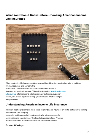 golden-coconut-n2m4xl.mystrikingly.com-What You Should Know Before Choosing American Income Life Insurance