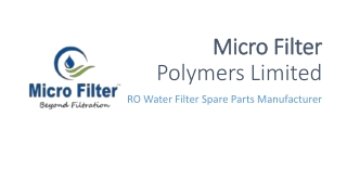 micro filter polymers limited
