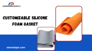 Customizable Silicone Foam Gasket