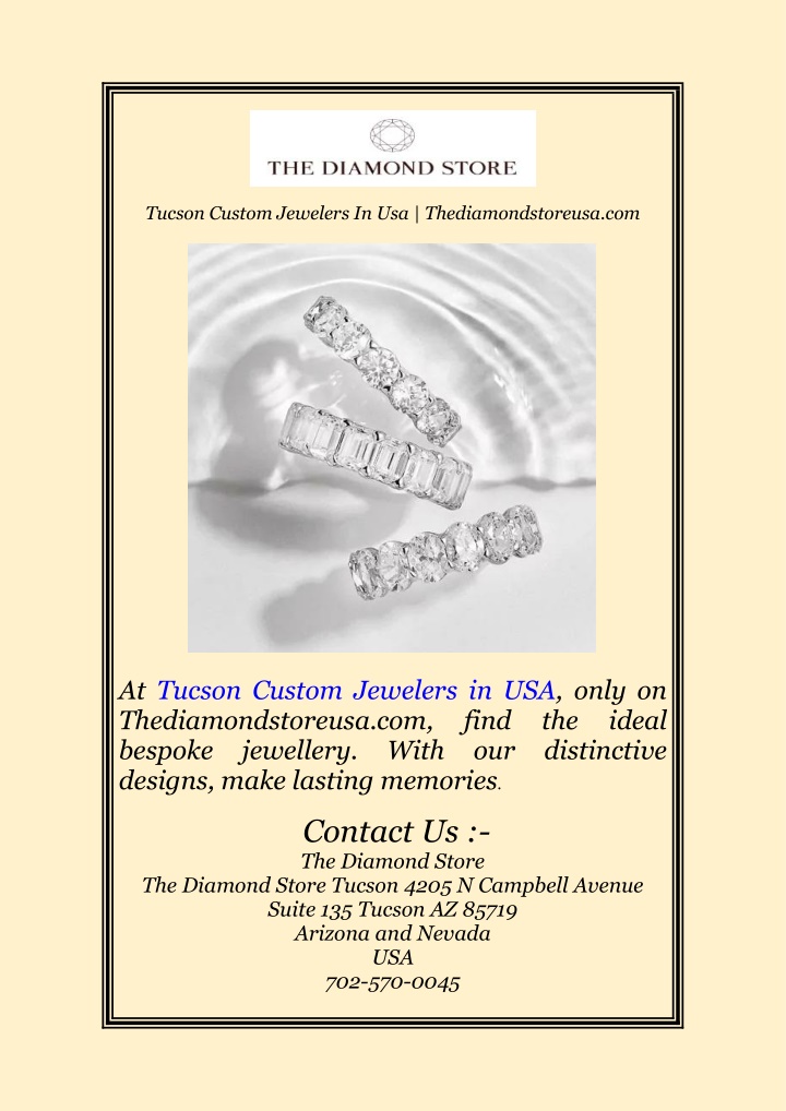 tucson custom jewelers in usa thediamondstoreusa