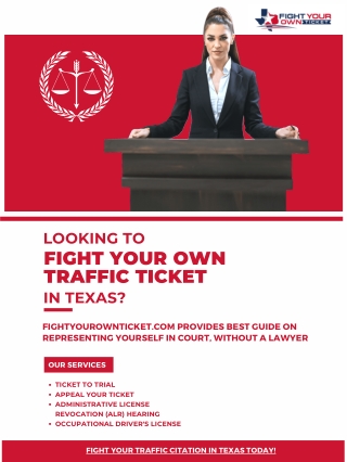Take Control of Your Texas Traffic Ticket Today!