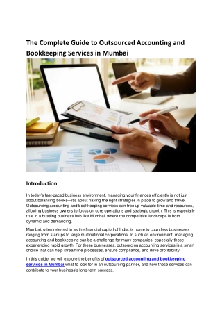 the complete guide to outsourced accounting
