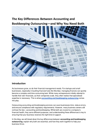 the key differences between accounting