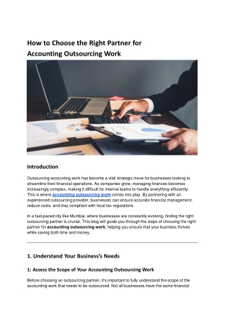 how to choose the right partner for accounting