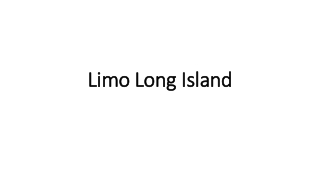 Limo Long Island