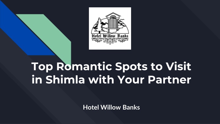 top romantic spots to visit in shimla with your partner