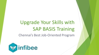 upgrade your skills with sap basis training