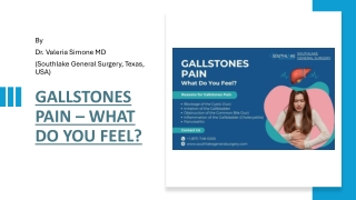 Gallstones Pain – What Do You Feel