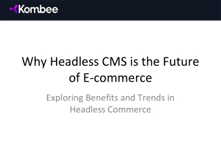 why headless cms is the future of e commerce