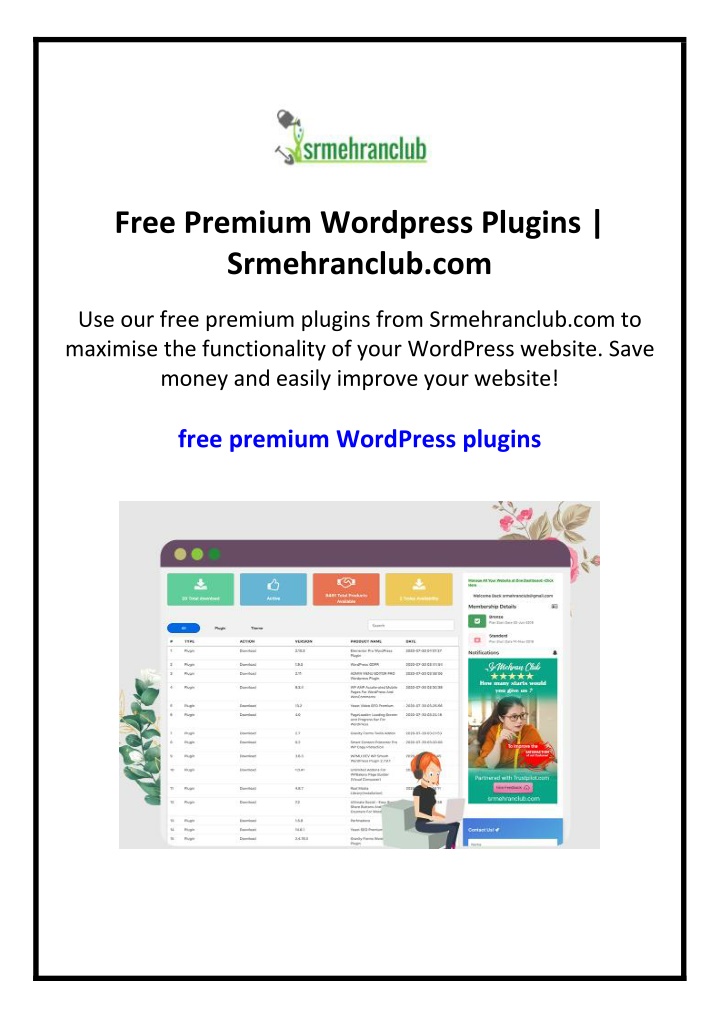 free premium wordpress plugins srmehranclub com