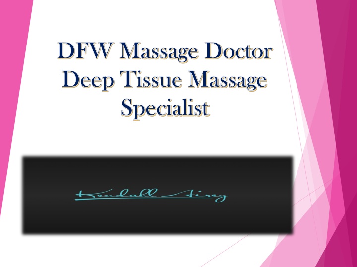 dfw massage doctor deep tissue massage specialist