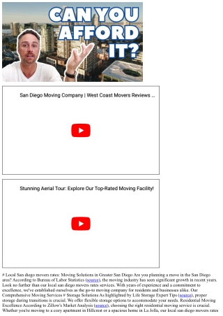san diego moving company west coast movers