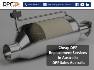 Cheap DPF Replacement Services in Australia - DPF Sales Australia