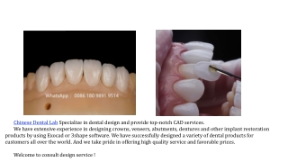 Dental lab china