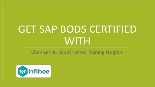 SAP BODS Training in Chennai, SAP BODS Course In Chennai With Certification & Pl