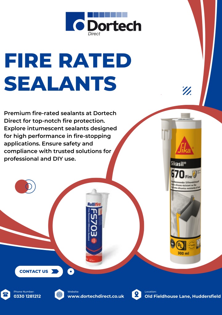 fire rated sealants