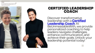 Leadership Potential By Certified Leadership Coach   Be Unmessablewith