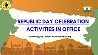 Republic Day Celebration Activities In Office