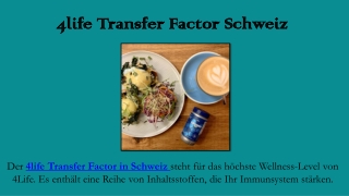 4life Transfer Factor Schweiz