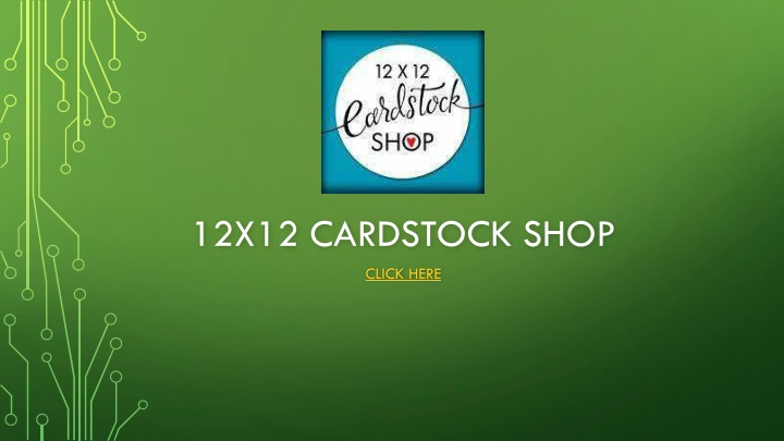 12x12 cardstock shop