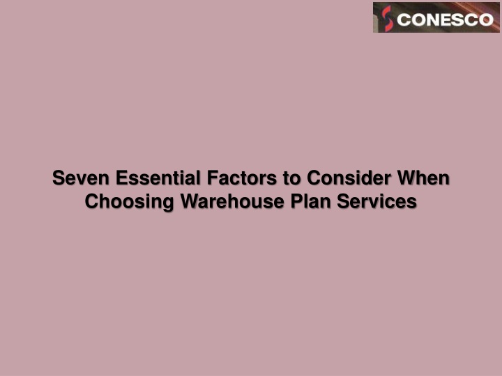 seven essential factors to consider when choosing