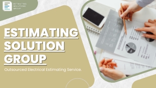 Electrical Estimating Services | Electrical Estimators