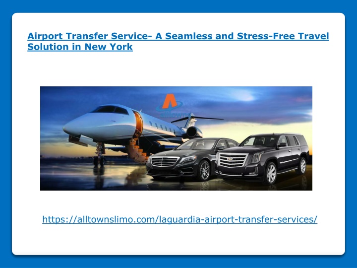 airport transfer service a seamless and stress