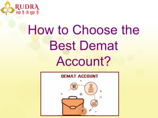 how to choose the best demat account
