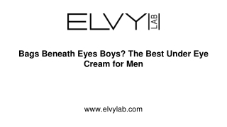 Bags Beneath Eyes Boys_ The Best Under Eye Cream for Men