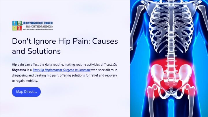 don t ignore hip pain causes and solutions