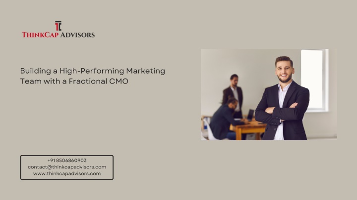 building a high performing marketing team with