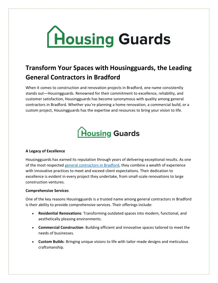 transform your spaces with housingguards