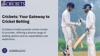 cricbets your gateway to cricket betting