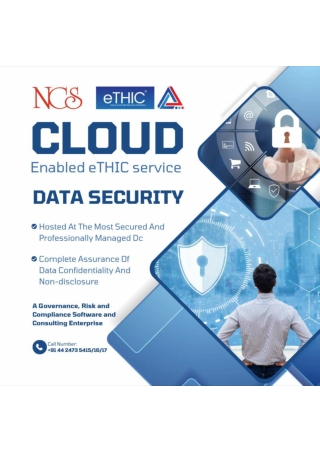 Cloud enabled ETHIC service