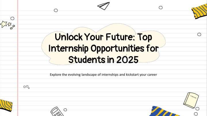 unlock your future top internship opportunities