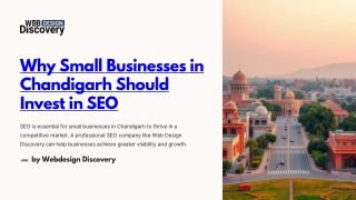 Why Small Businesses in Chandigarh Should Invest in SEO
