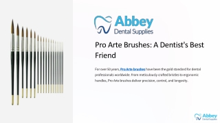 Pro Arte Brushes